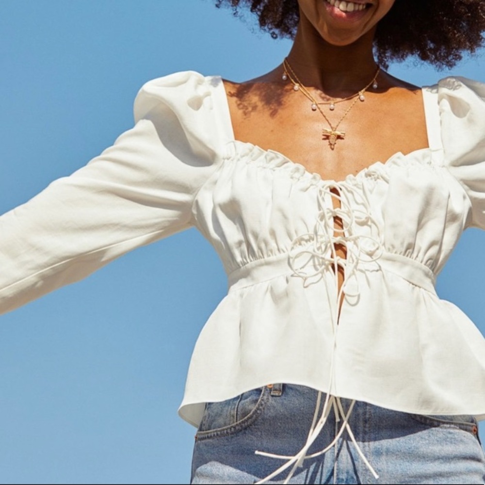 Brock Collection x H&M Lyocell Blend Top NWT